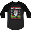 most wanted beard man this christmas 3/4 Sleeve Shirt