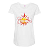 captain obvious Maternity Scoop Neck T-shirt