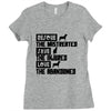 rescue save love Ladies Fitted T-Shirt