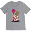 zombified big boy V-Neck Tee