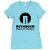 reynholm industries,,,,, Ladies Fitted T-Shirt