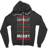 merry corruption of a pagan holiday Zipper Hoodie
