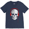 Sound Skull V-Neck Tee