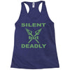 silent but deadly Racerback Tank