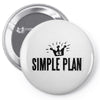 simple plan Pin-back button
