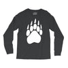 large bear paw print crew neck long sleeve Long Sleeve Shirts