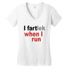i  fartlek Women's V-Neck T-Shirt