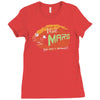 visit mars Ladies Fitted T-Shirt