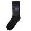 I Love Someone with Thyroid Cancer to The Moon and Back to Infinity Socks