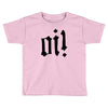 oi punk rock top long sleeve Toddler T-shirt