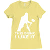This Drink I Like It Ladies Fitted T-Shirt