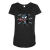 venom nom nom Maternity Scoop Neck T-shirt