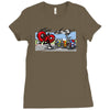 red ant Ladies Fitted T-Shirt