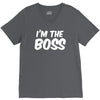 i'm the boss funny nerd V-Neck Tee