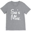 she's mine V-Neck Tee