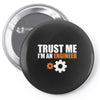 Trust me I am an Engineer Pin-back button