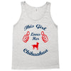 this girl love her chihuahua Tank Top