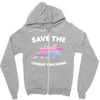 Save The Chubby Unicorns Zipper Hoodie