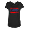 Re-Elect Donald Trump President 2020 Make America Great Again t-shirt Maternity Scoop Neck T-shirt