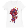 upset stomach Ladies Fitted T-Shirt