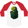 pocket raptor 3/4 Sleeve Shirt
