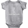 save the ales Baby Onesie