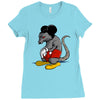 mickey rat Ladies Fitted T-Shirt