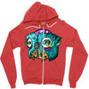 monster 12 Zipper Hoodie
