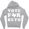 vote for beto Zipper Hoodie