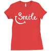 smile Ladies Fitted T-Shirt