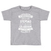 Super Cool Stepdad Of A Freaking Awesome Grandson Toddler T-shirt