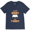 humor book t shirt V-Neck Tee