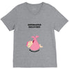 Estimated Delivery September Baby Girl V-Neck Tee