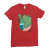 cthulhu Ladies Fitted T-Shirt