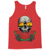 watermelon skull Tank Top