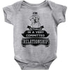 I Am Boxer Actually In A Very Commited Relationship Baby Onesie