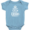 Keep Calm And Let Mario Handle It Baby Onesie