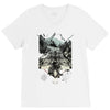 natural collapse V-Neck Tee