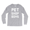 pet shop boy new Long Sleeve Shirts
