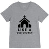 Like A God Church, V-Neck Tee