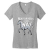 nay sayers gonna nay Women's V-Neck T-Shirt