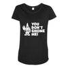 you don't gnome me Maternity Scoop Neck T-shirt