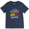 you can't buy happiness but you can live in canada V-Neck Tee