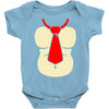 gorilla chest Baby Onesie