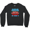 push me around grandpa Crewneck Sweatshirt