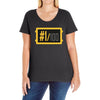 Pubg Rank Ladies Curvy T-Shirt