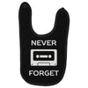 retro and vintage cassette humor Baby Bibs