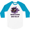 rick gastly 3/4 Sleeve Shirt