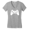 game controller, ideal gift or birthday present. Women's V-Neck T-Shirt