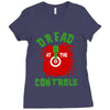 dread at the controls Ladies Fitted T-Shirt